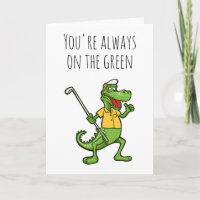 funny golf birthday cards