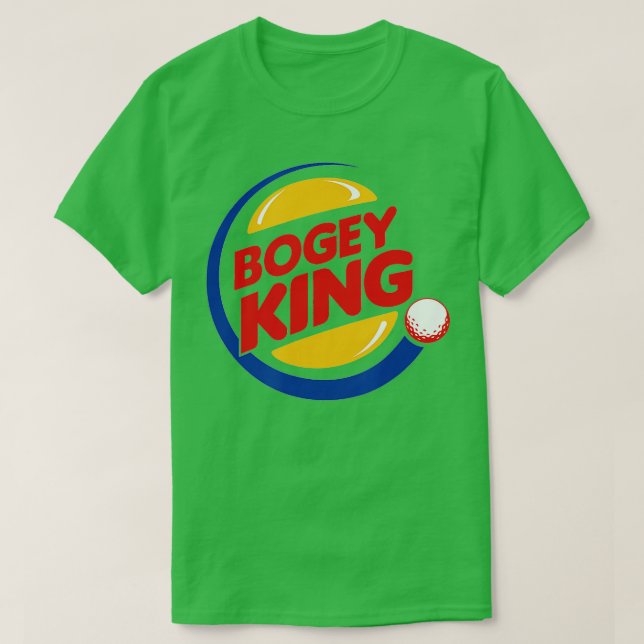 Funny Golf  BOGEY KING Gift Birthday Men Women Kid T-Shirt (Design Front)