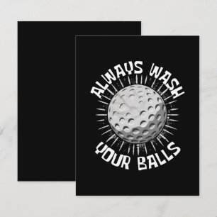 Funny-golf Card