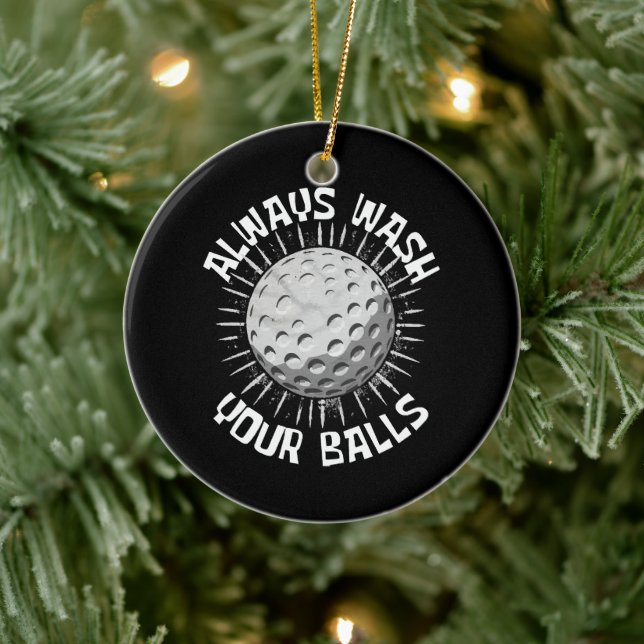 Funny-golf Ceramic Tree Decoration (Tree)
