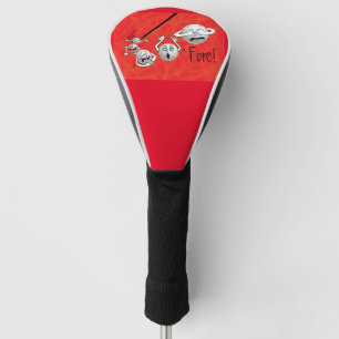 Funny golf club cover! head cover