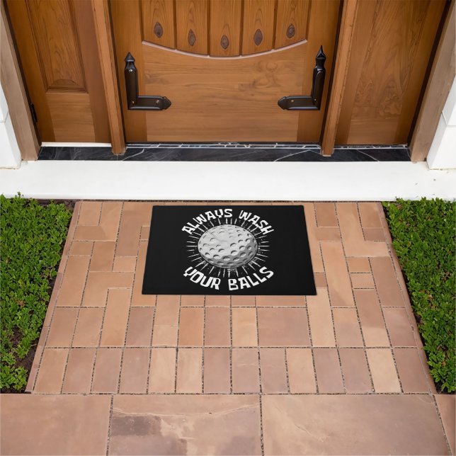 Funny-golf Doormat (Outdoor)