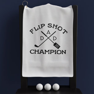 Funny Golf  Flip Shot Champion Golf Towel