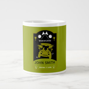 Funny Golf Gift For Beginners Large Coffee Mug
