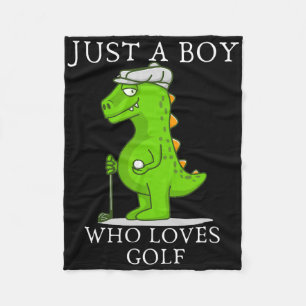 Funny Golf Gift For Boys Kids Golf Field Game Golf Fleece Blanket