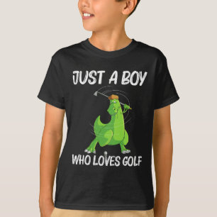 Funny Golf Gift For Boys Kids Golf Field Game Golf T-Shirt