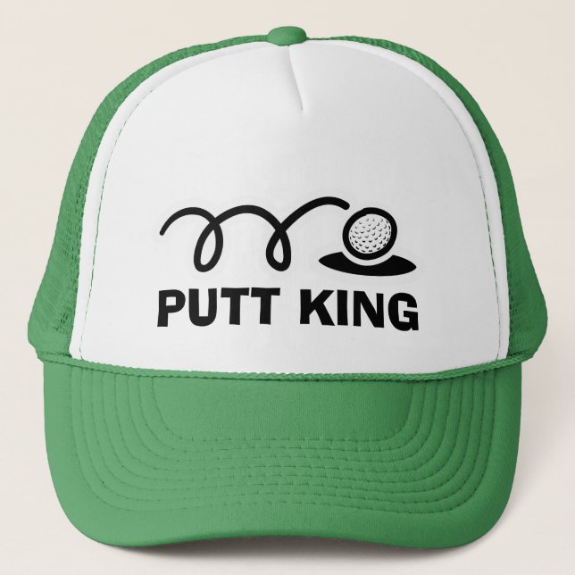 Funny golf hats | Putt King (Front)