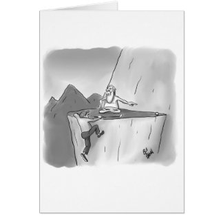 Funny Golf Humour Blank Greeting Card