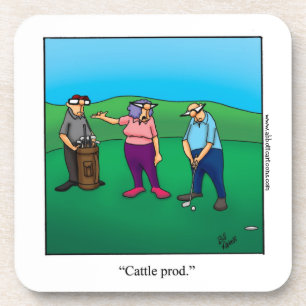 Funny Golf Humour Coaster Set Golf Gift