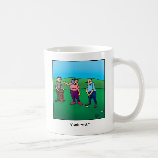 Funny Golf Humour Mug For Her (Right)