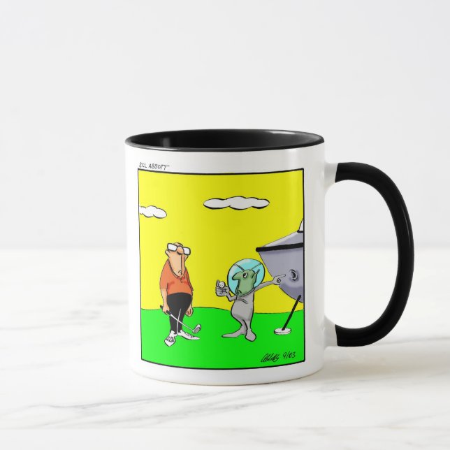 Funny Golf Humour Mug Gift (Right)