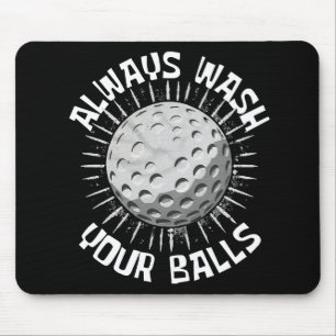 Funny-golf Mouse Pad
