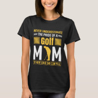 funny golf Mum sports word art