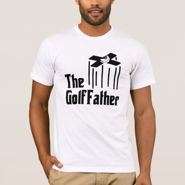 Funny Golf Parody Shirt - Gift for Golfing Dads (Front)