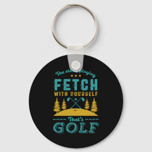 Funny Golf Player Quote Golfers Love Golfing Srt  Key Ring