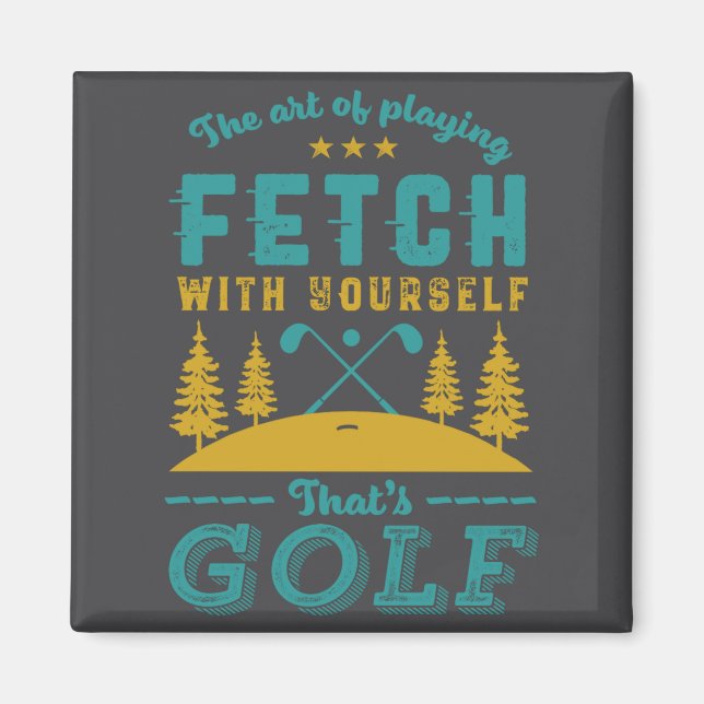 Funny Golf Player Quote Golfers Love Golfing Srt  Magnet (Front)