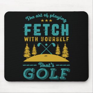 Funny Golf Player Quote Golfers Love Golfing Srt Mouse Pad