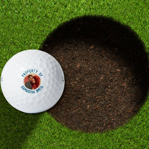 Funny Golf Property of {Name} Personalized Balls