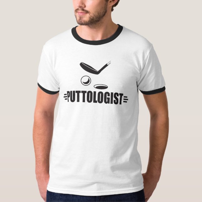 Funny Golf, Putting T-Shirt (Front)