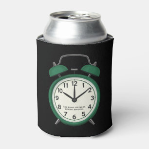 Funny Golf Quote Can Cooler on Golf Course Green 