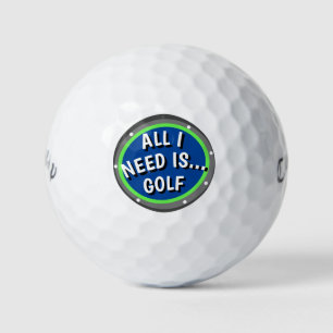 Funny Golf Saying Balls
