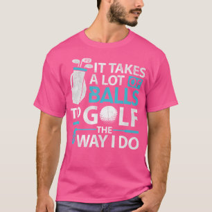 Funny Golf Shirt Golf Player Tees Golfer For Men W