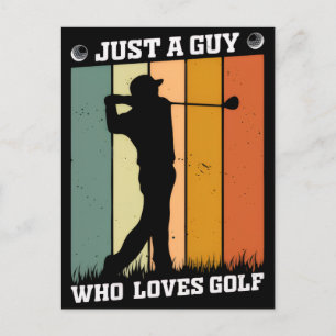 Funny Golf Shirt - Tee Off in Style and Humour 202 Postcard