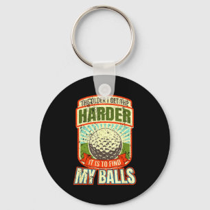 Funny Golf Shirts For Men, Funny Golfer S Key Ring