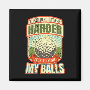 Funny Golf Shirts For Men  Magnet