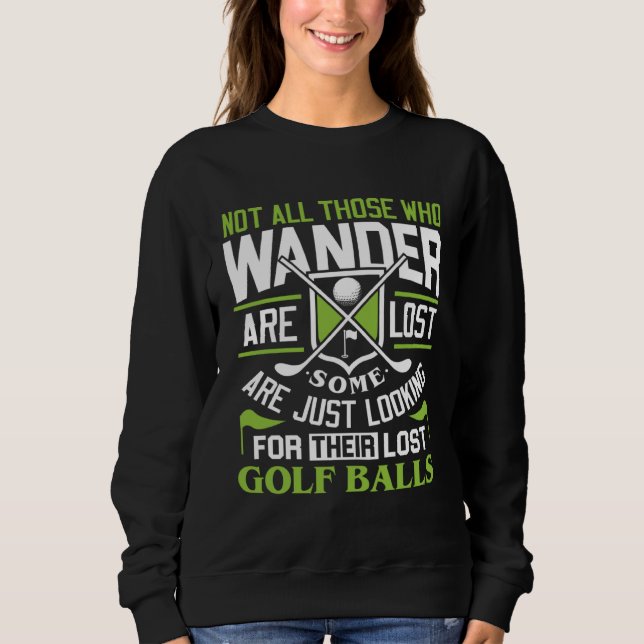 Funny Golf Shirts Golf Player Golf Tee for Men Wom (Front)