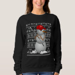 Funny Golf Snowman Christmas Golfing Ugly Xmas Swe Sweatshirt<br><div class="desc">Funny Golf Snowman Christmas Golfing Ugly Xmas Sweater</div>