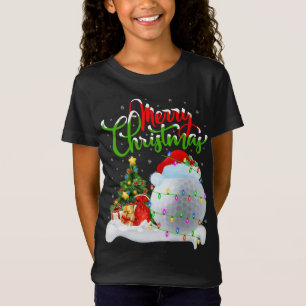 Funny Golf Sports Lover Xmas Lighting Golf Christm T-Shirt