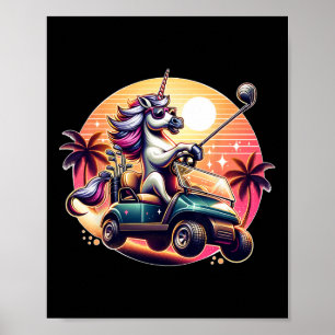 Funny Golf T Shirts For Girls Men Women Kids Toddl Poster
