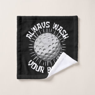 Funny-golf Wash Cloth