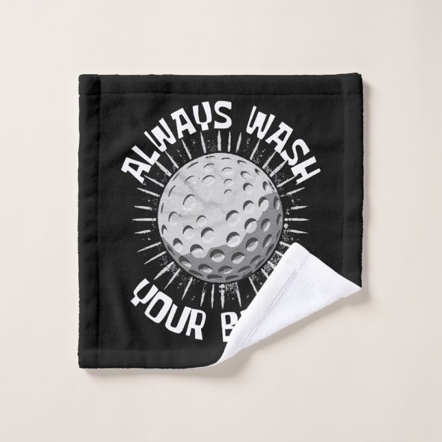 Funny-golf Wash Cloth (Wash Cloth)