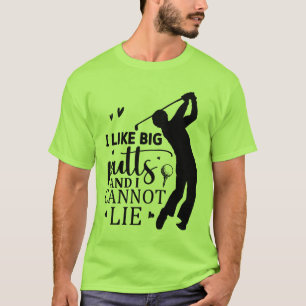 Funny Golf word art T-Shirt
