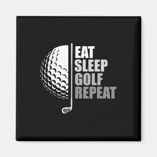 Funny Golfer Golf Magnet