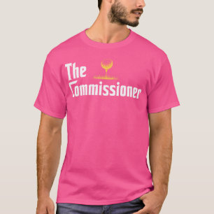 Funny Golfer The Commissioner Golf League Golfing T-Shirt