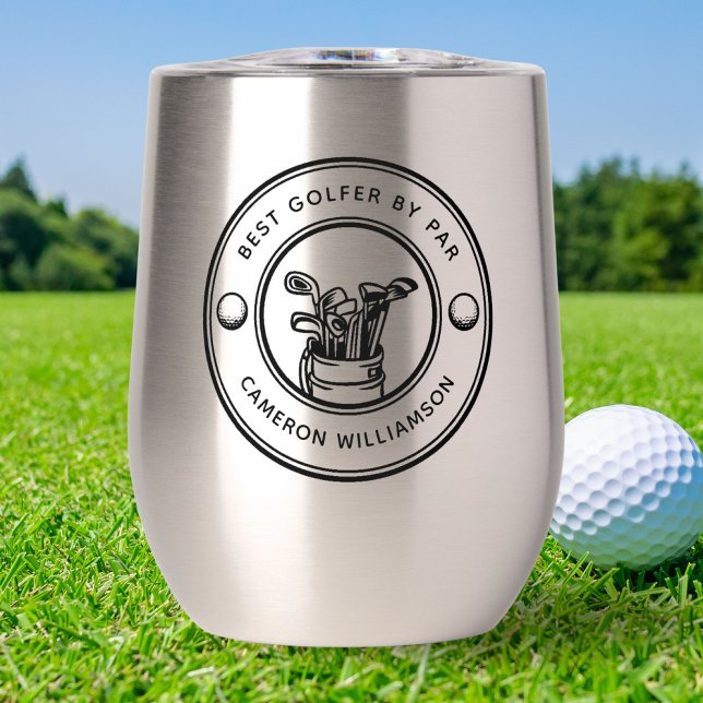Funny Golfing Gift Best Golfer By Par Personalised (Creator Uploaded)