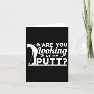 Funny Golfing Men Golf Humour Golfer Card