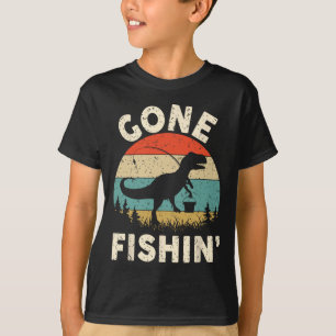 Funny Gone Fishing-shirt Men Women Youth Boys Kids T-Shirt