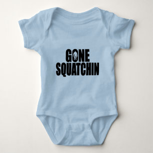 Funny GONE SQUATCHIN Design Special *BOBO* Edition Baby Bodysuit