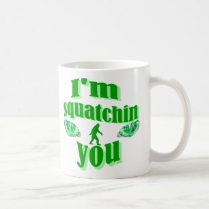 Funny gone squatching coffee mug