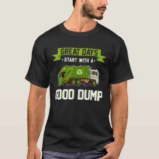 Funny Good Dump Truck Garbage Truck Garbageman Rec T-Shirt