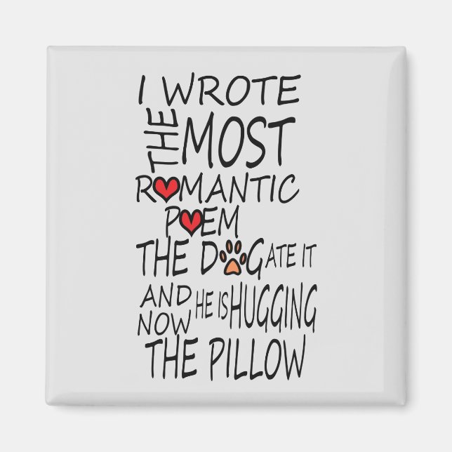 Funny Goofy Magnet - Perfect Gift for Dog Lovers (Front)