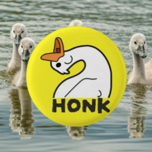 Funny Goose Button