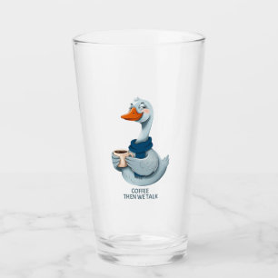 Funny Goose Coffee – Coffee Then We Talk Glass