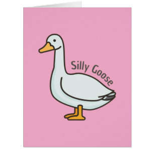 Funny Goose, Goose Lover, Silly Goose