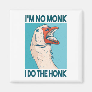 Funny Goose Honk Bird Magnet