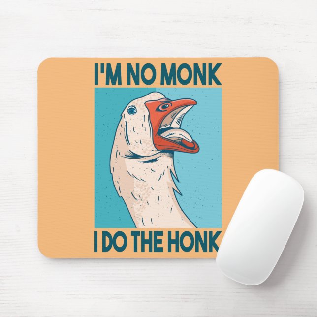 Funny Goose - Honk Bird Mouse Pad (With Mouse)
